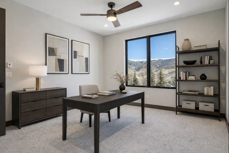 1325 Golden Eagle Road Silverthorne, CO 80498 - Photo 14 of 46 a workspace with furniture and window