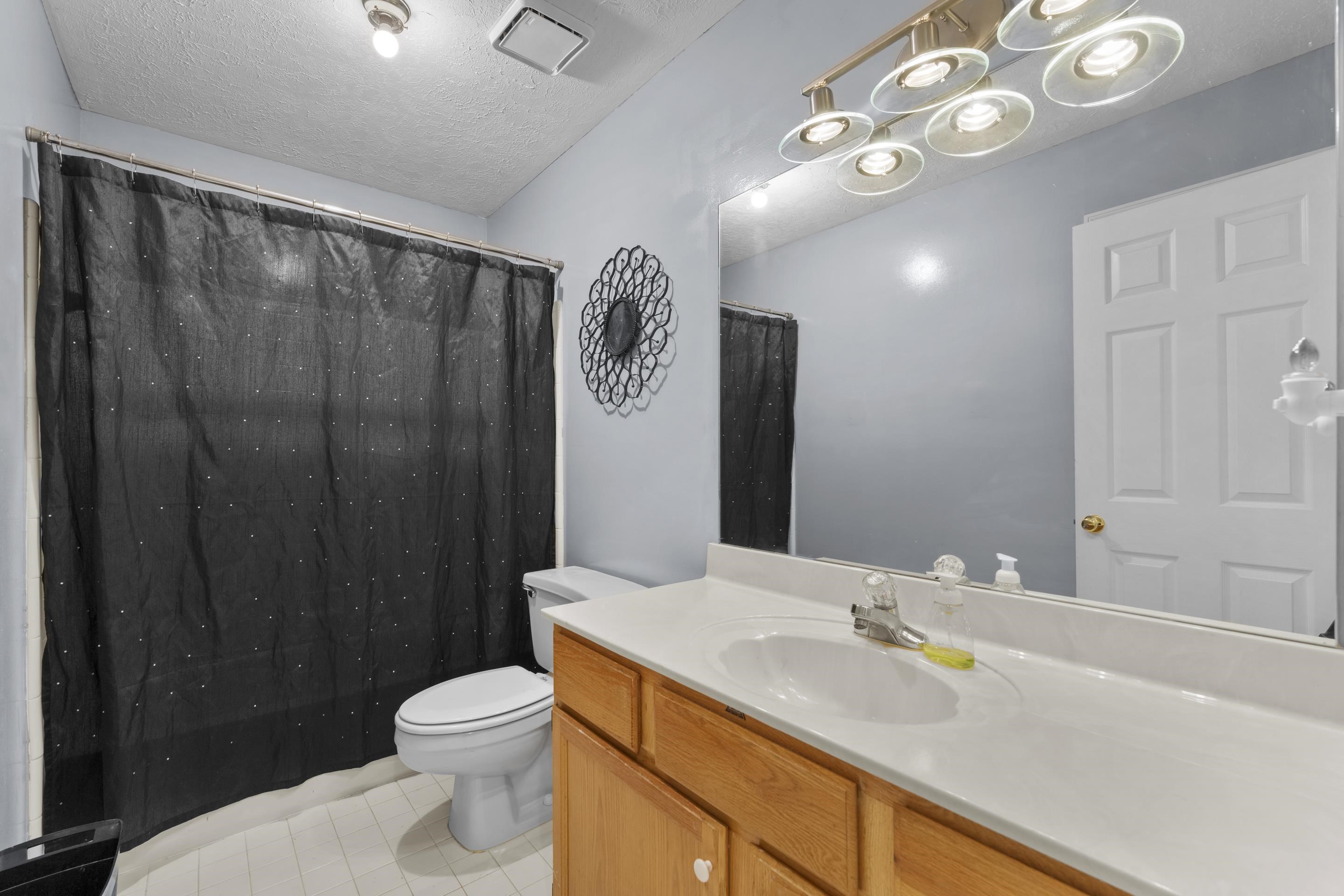 8956 Meadow Ridge Cove East Memphis, TN 38016 - Photo 22 of 28 a bathroom with a sink vanity mirror and toilet