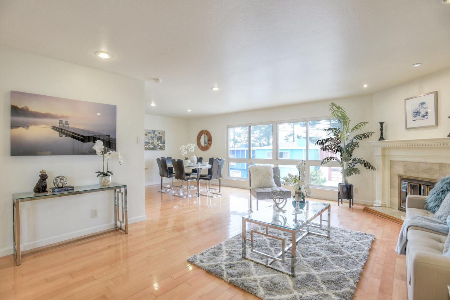 263 Morton Drive Daly City, CA 94015 - Photo 1 of 39 a living room with furniture a fireplace and a flat screen tv