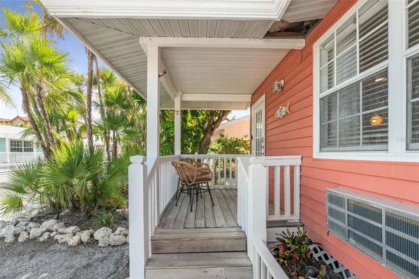 a view of a lake with a yard