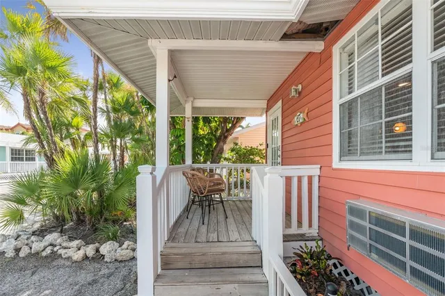 a view of a lake with a yard