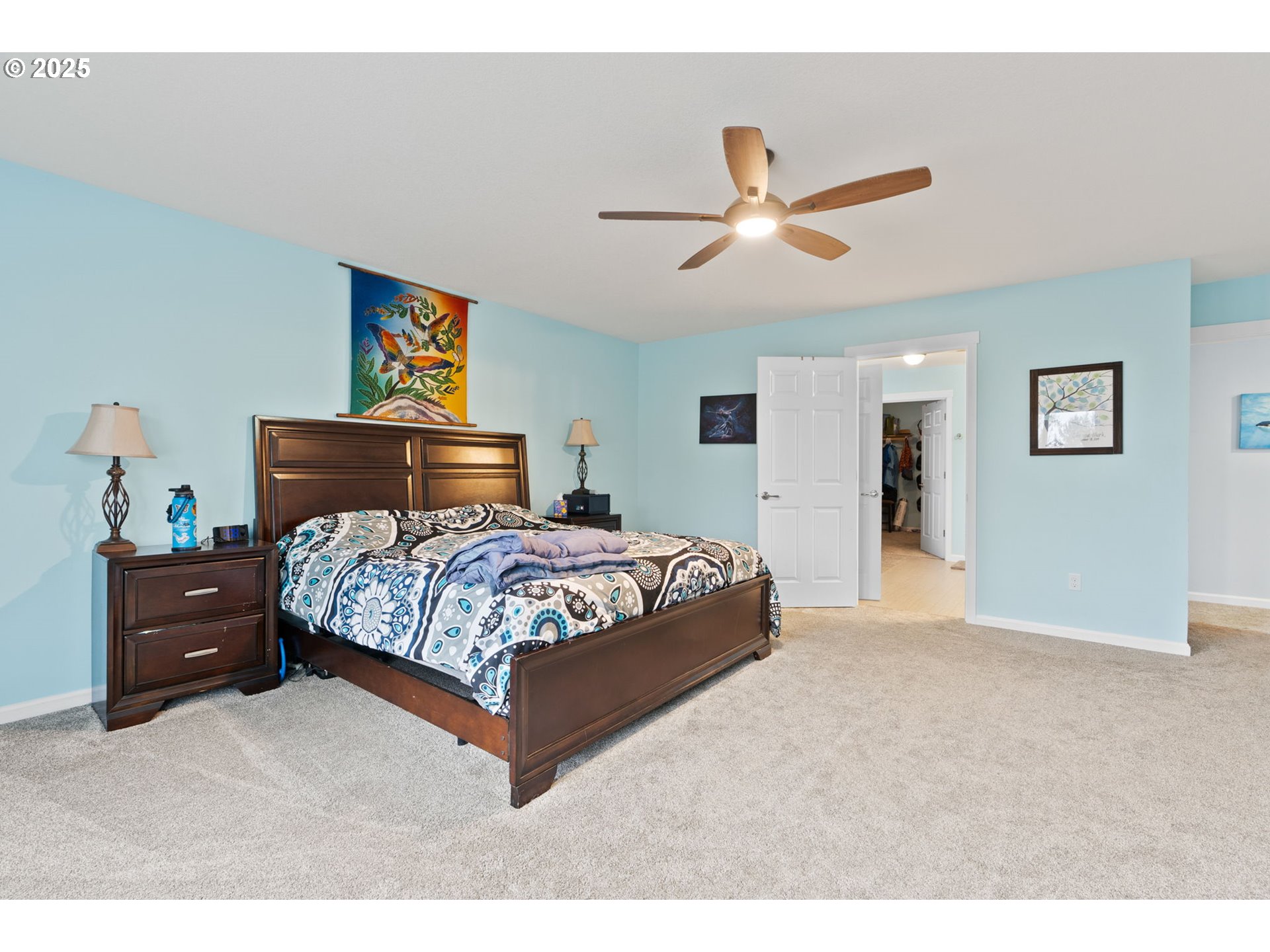 10360 Skyview Road Tillamook, OR 97141 - Photo 23 of 47 a bedroom with a bed and window