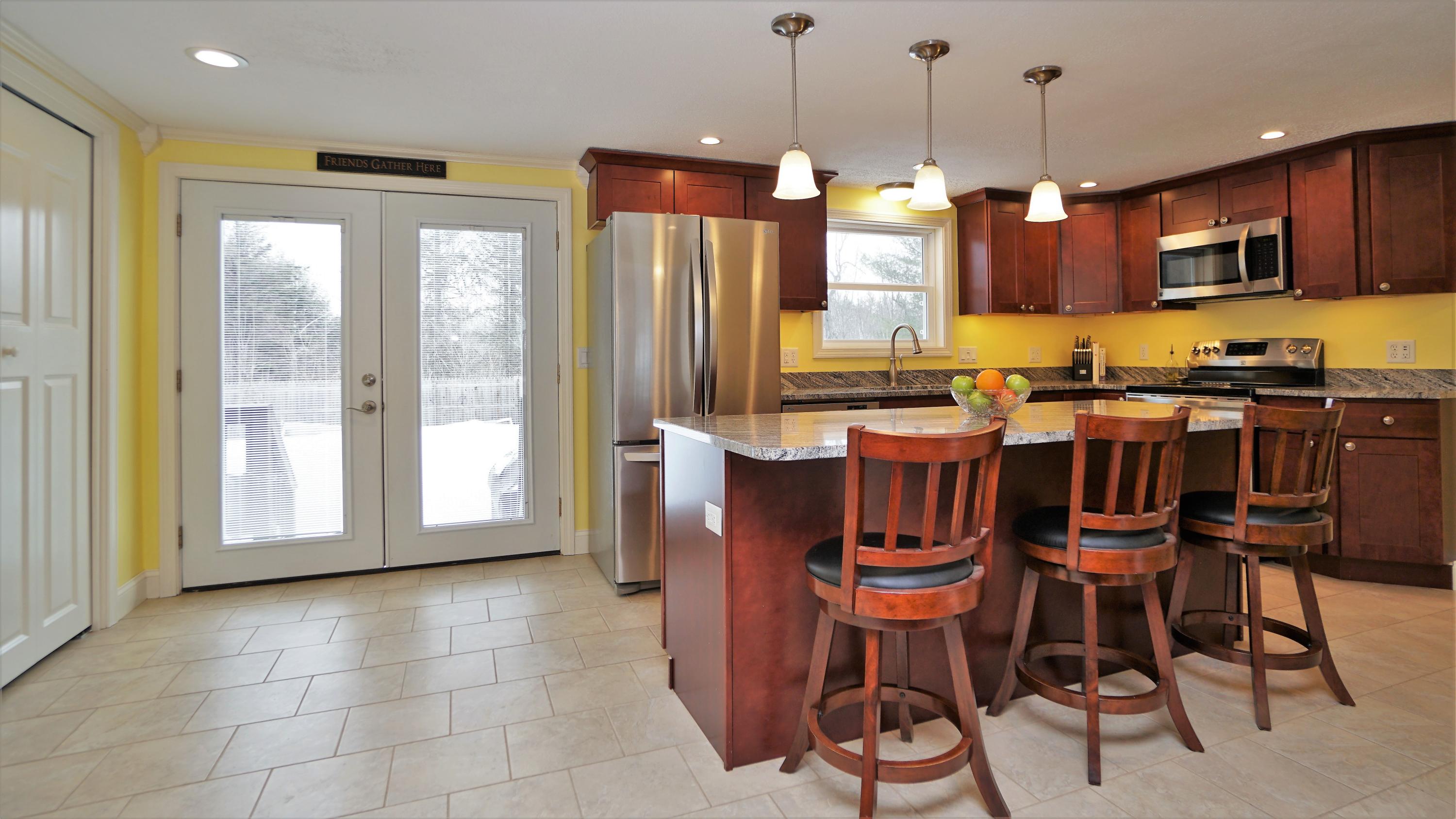 41 Skip Road Buxton, ME 04093 - Photo 3 of 41 Kitchen with a view to pool