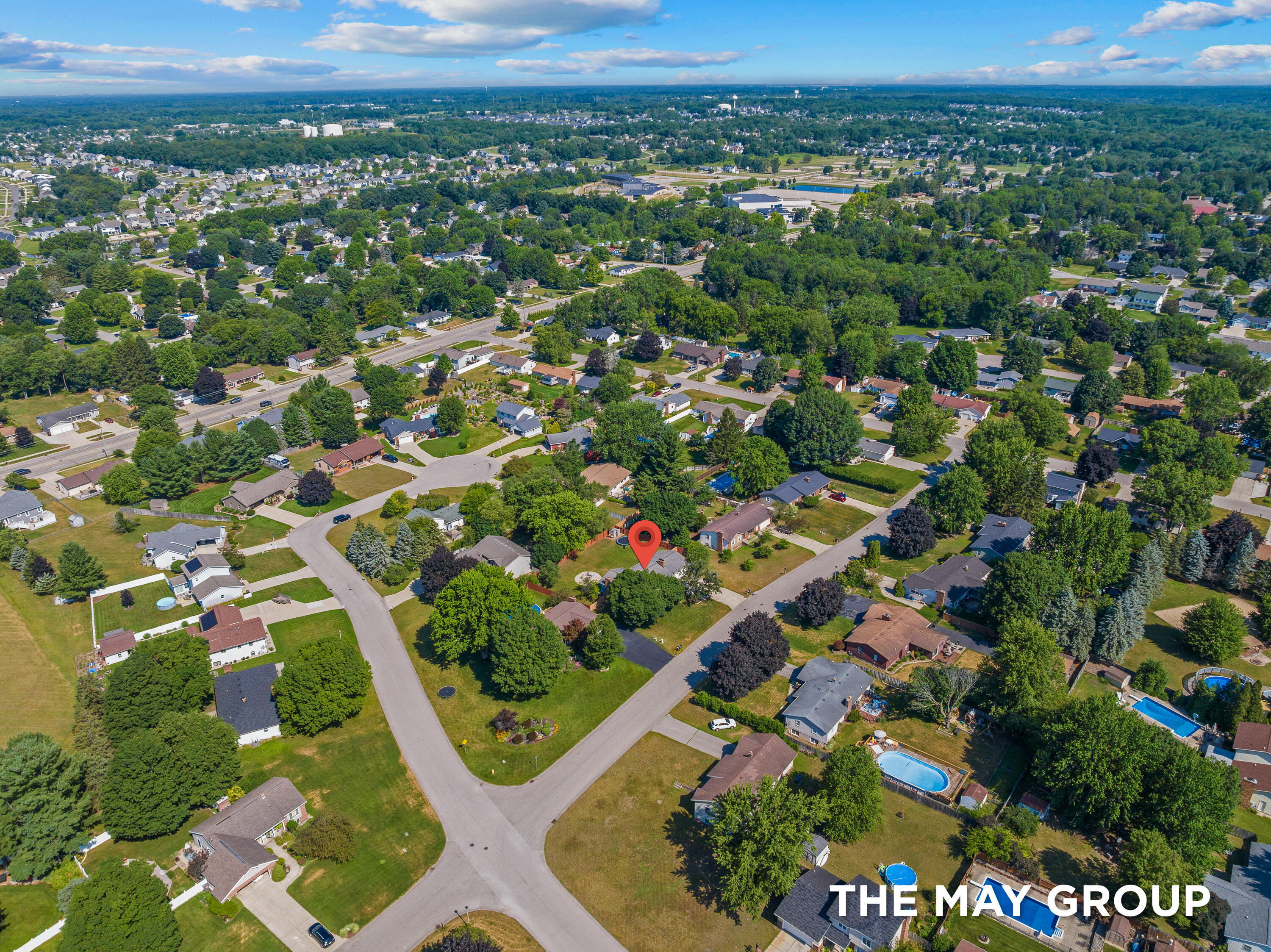 7151 Churchill Street Jenison, MI 49428 - Photo 58 of 68 Neighborhood Arial