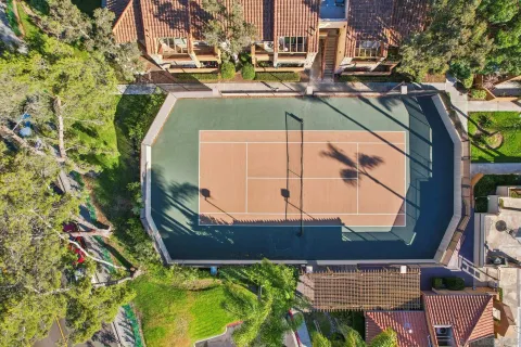 a view interior of a house with wooden floor