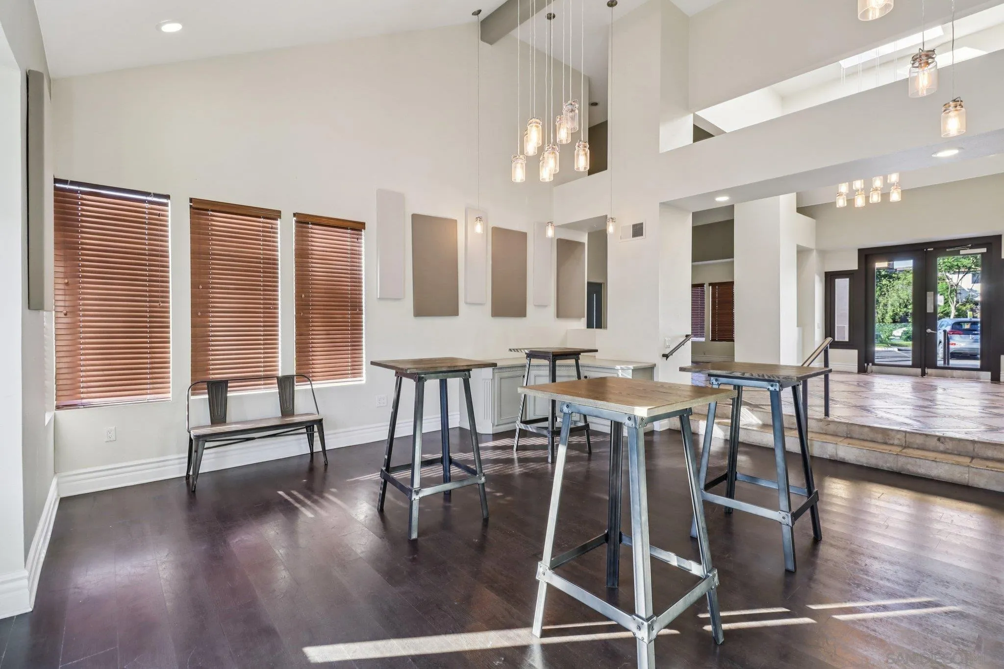 15373 Maturin Drive, Unit 178 San Diego, CA 92127 - Photo 55 of 61 a view of a room with lots of dining room wooden floor and windows