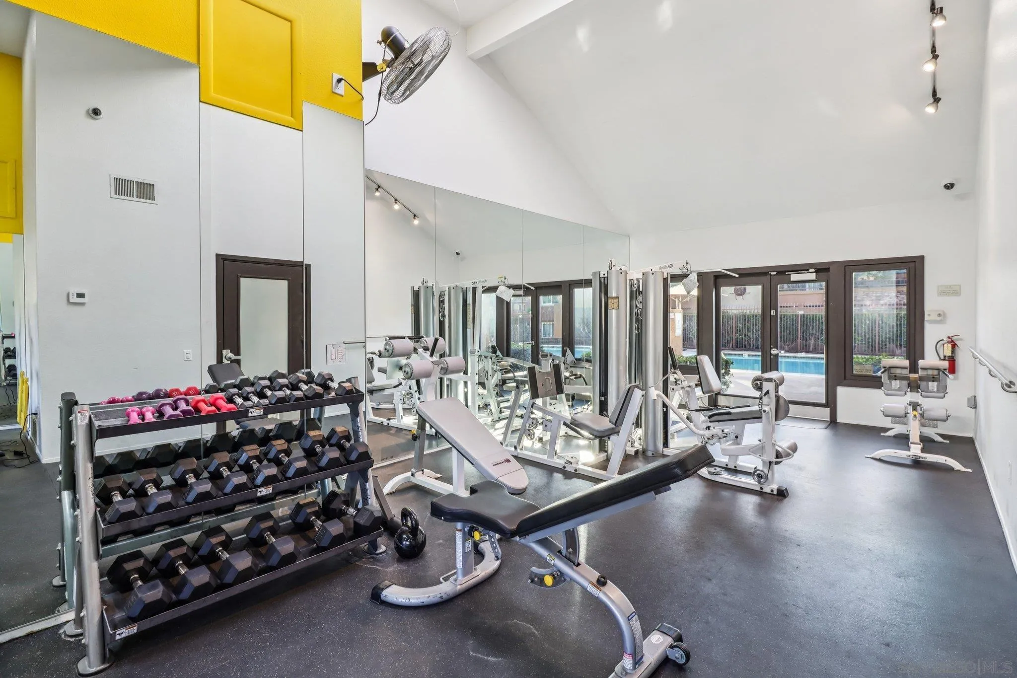 15373 Maturin Drive, Unit 178 San Diego, CA 92127 - Photo 58 of 61 a view of a room with gym equipment
