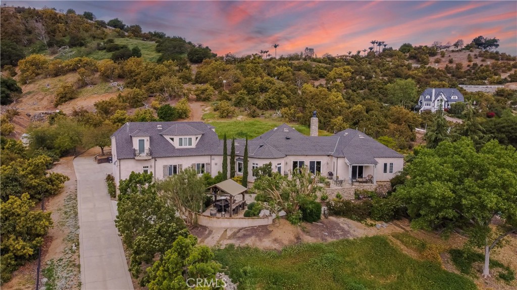 26525 Carancho Road Temecula, CA 92590 - Photo 63 of 64 an aerial view of a house with a yard and lake view