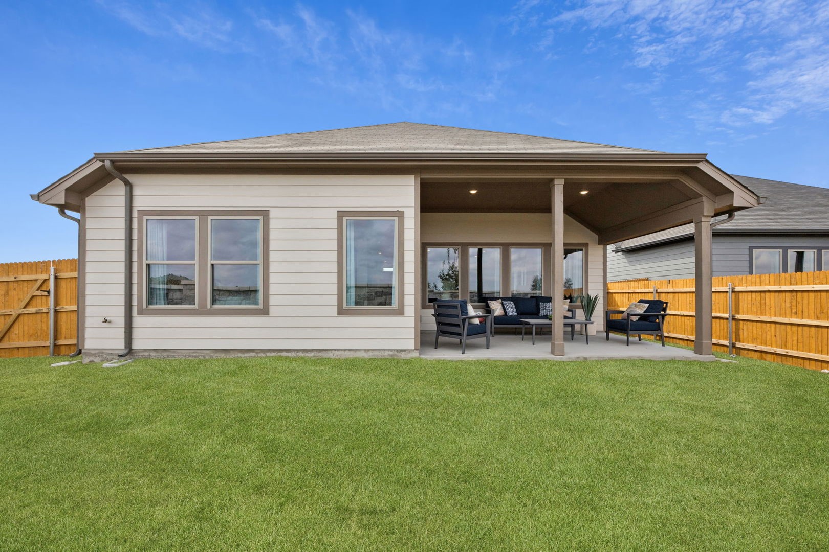 1117 Ramo Pne Drive Huffman, TX 77336 - Photo 28 of 29 Patio on the Diamond home plan by Trophy Signature Homes – REPRESENTATIVE PHOTO