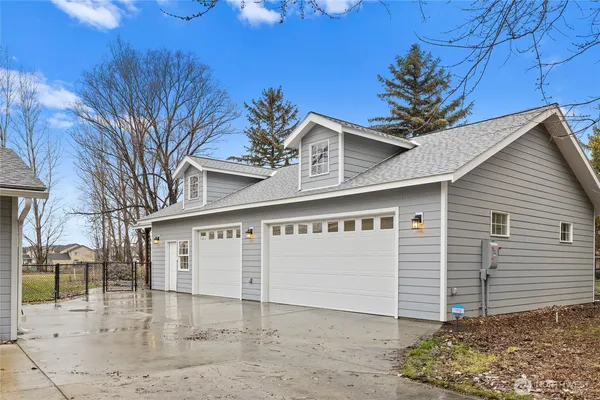 a view of road with covered with snow