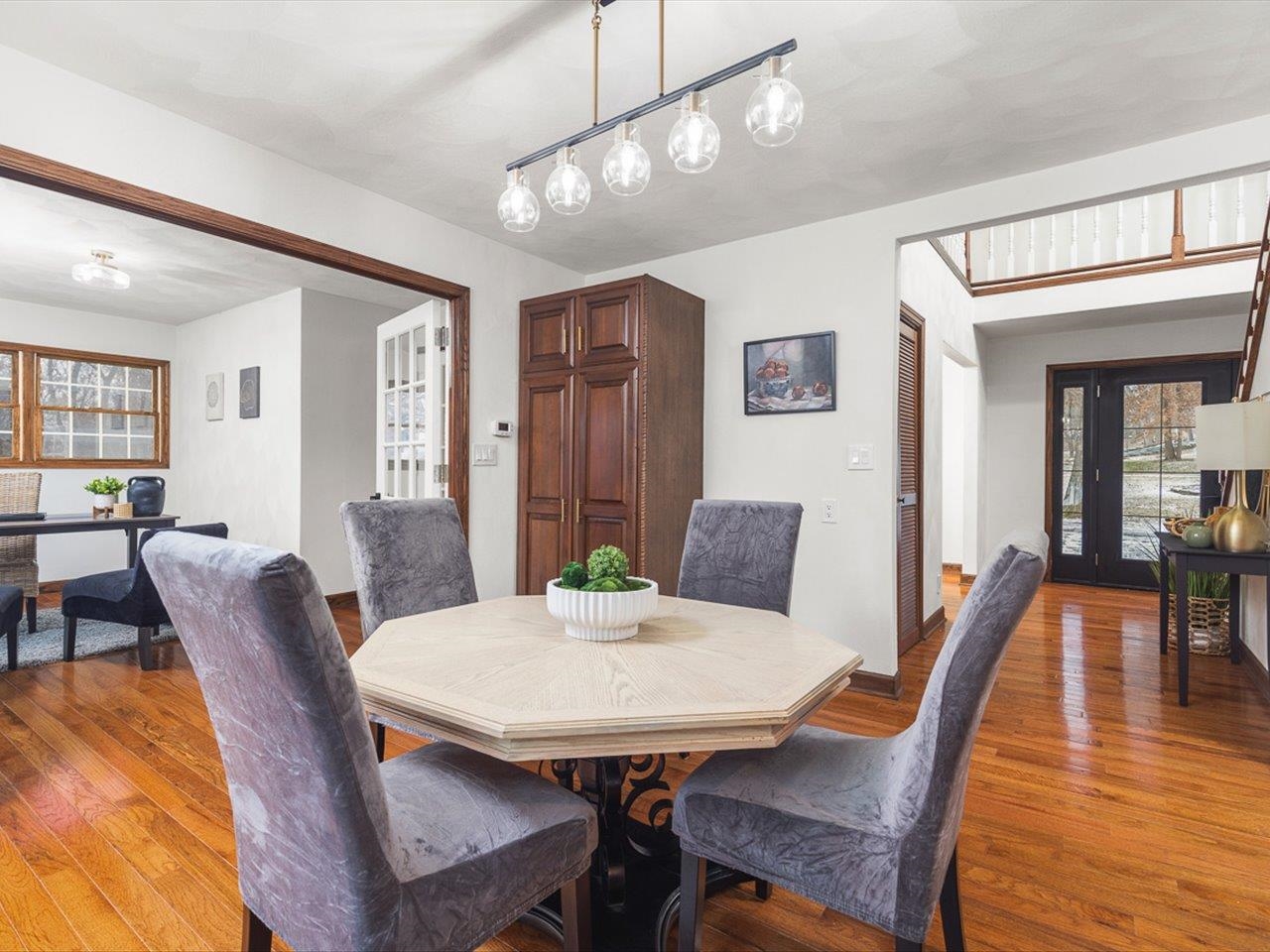 1927 Baintree Road Lake Summerset, IL 61019 - Photo 5 of 71 a view of a dining room with furniture window and wooden floor