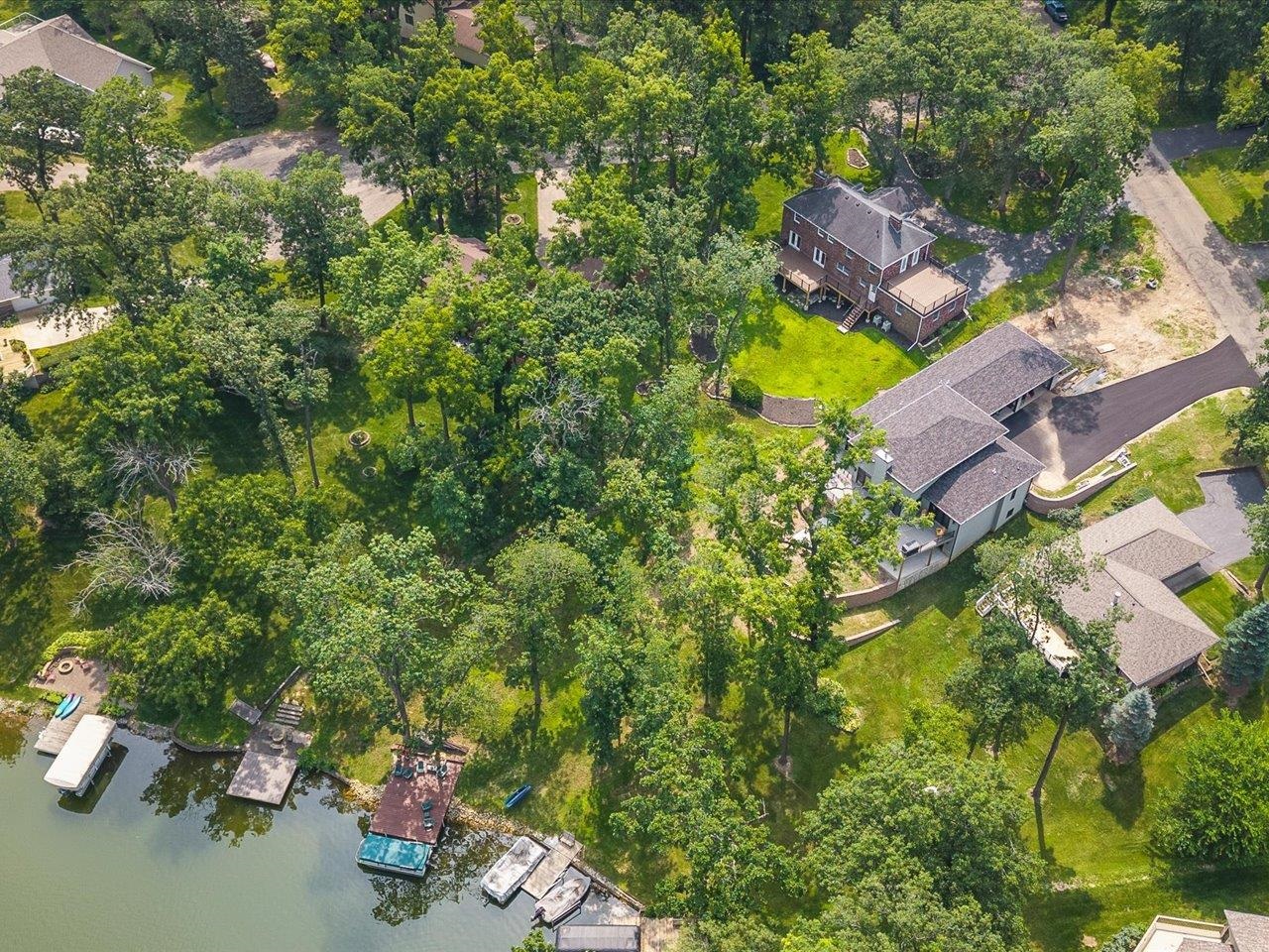 1927 Baintree Road Lake Summerset, IL 61019 - Photo 58 of 71 an aerial view of a house with a yard