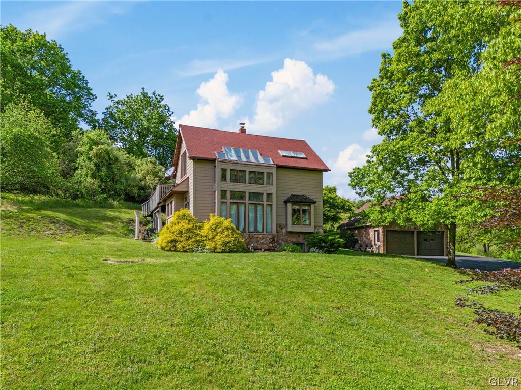 9325 Danner Road New Tripoli, PA 18066 - Photo 49 of 50 a view of a house with a yard