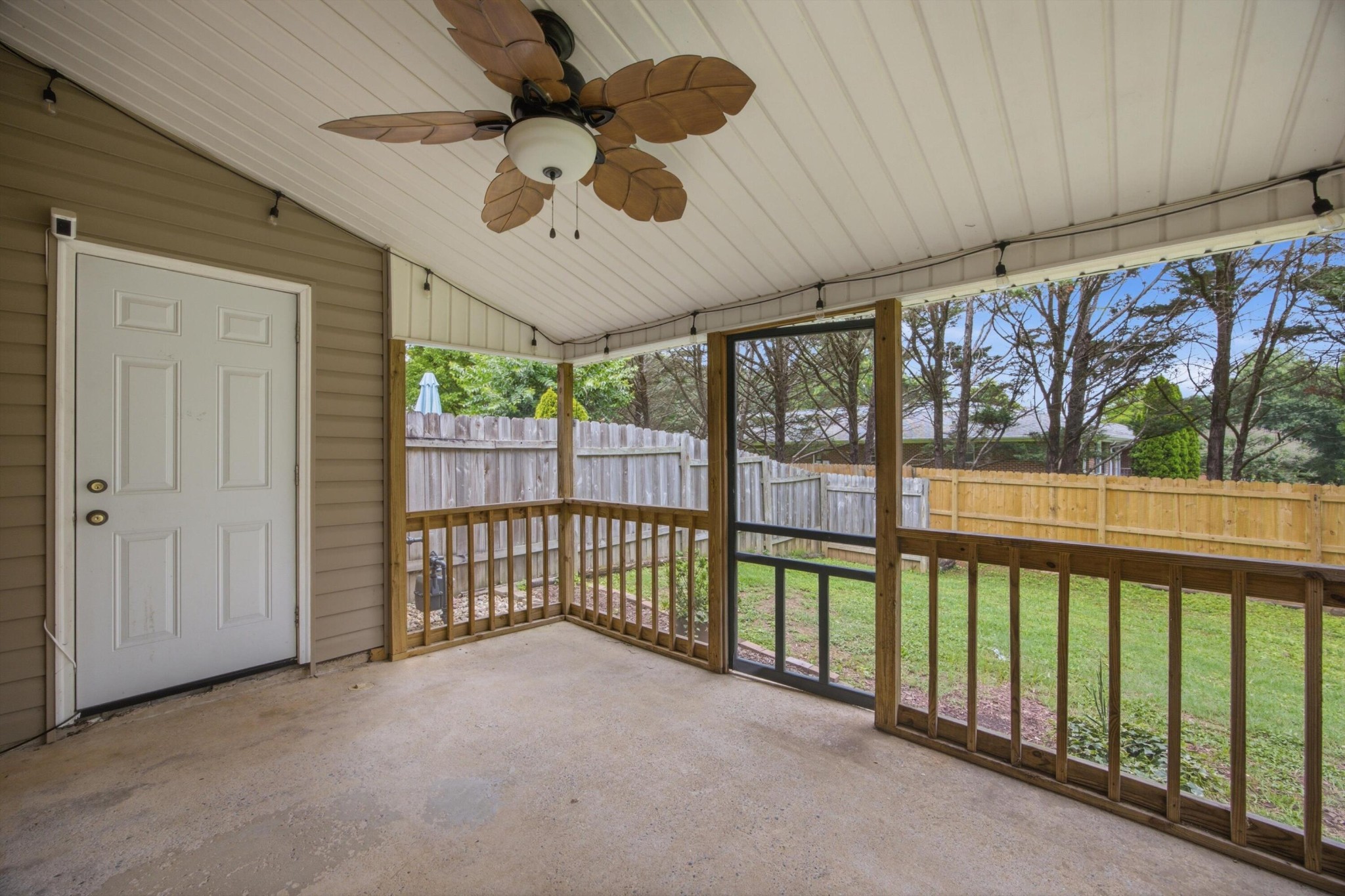 6729 Hickory Trace Circle Chattanooga, TN 37421 - Photo 23 of 30 a view of a porch with a floor to ceiling window