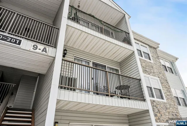 a view of a building entrance