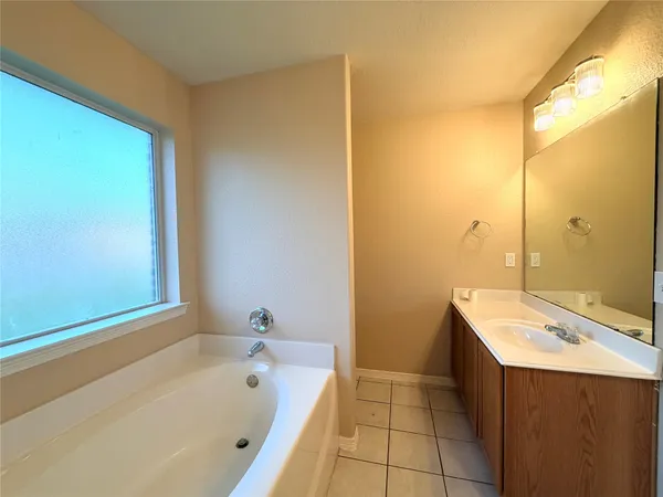 a view of a room with rack on the wall