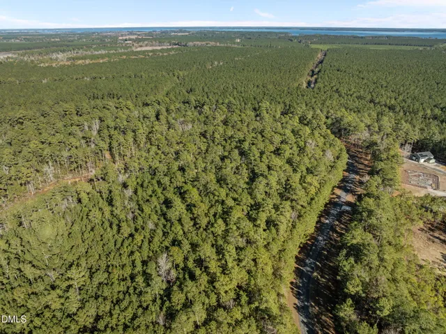 a view of a city with an ocean beach