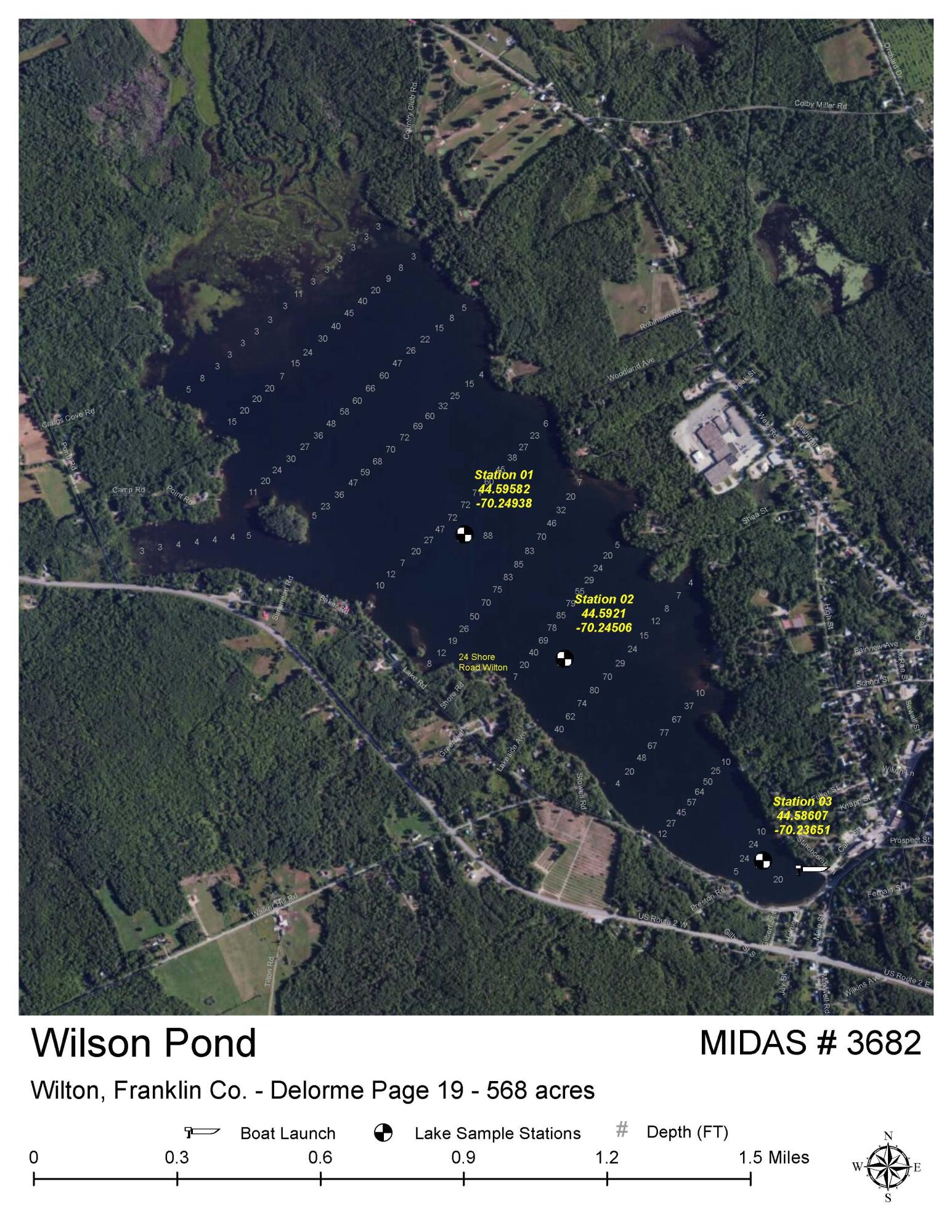 24 Shore Road Wilton, ME 04294 - Photo 81 of 81 satellite_3682_Wilson_Pond
