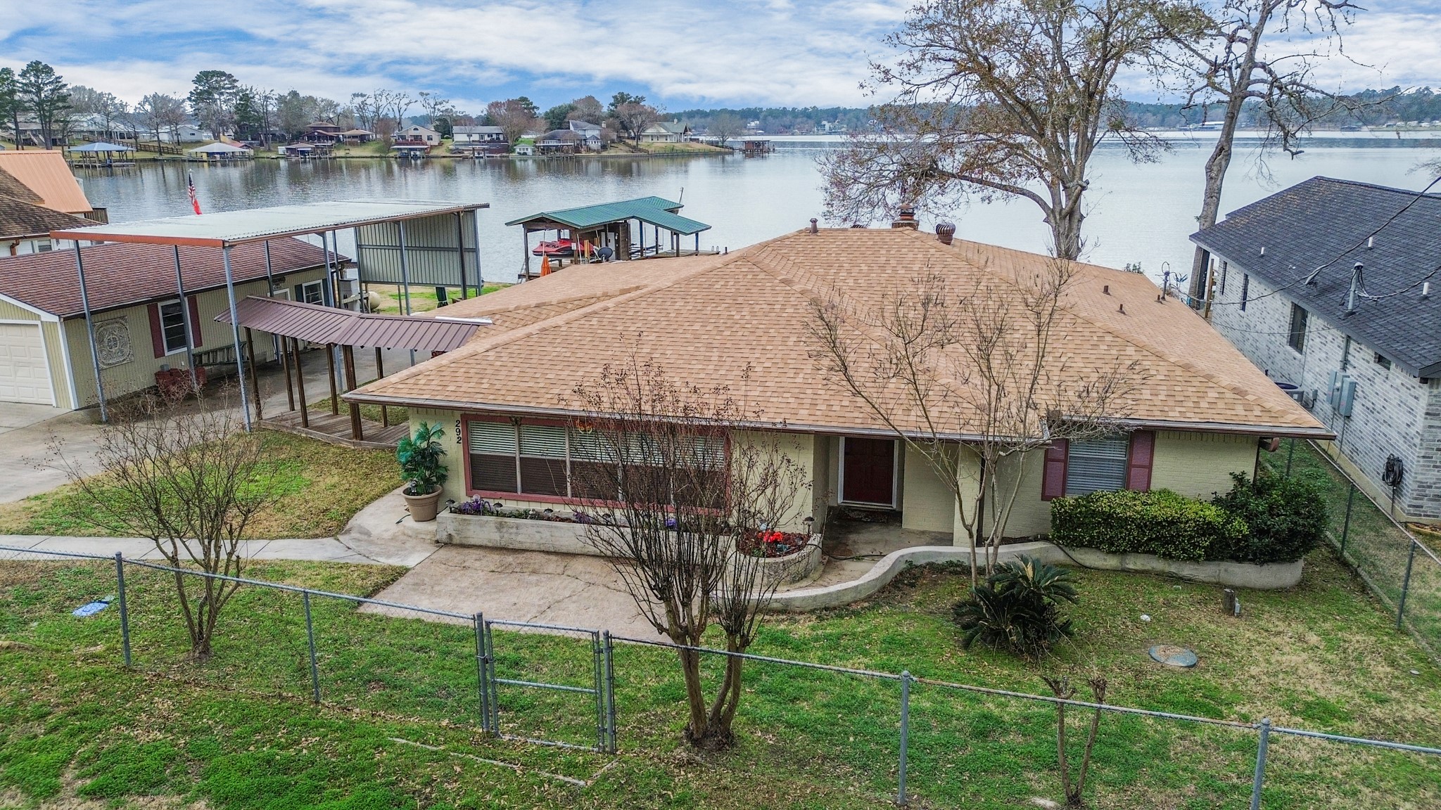 292 Kickapoo Drive Livingston, TX 77351 - Photo 1 of 50 Wonderful Waterfront Home on Lake Livingston has it all!