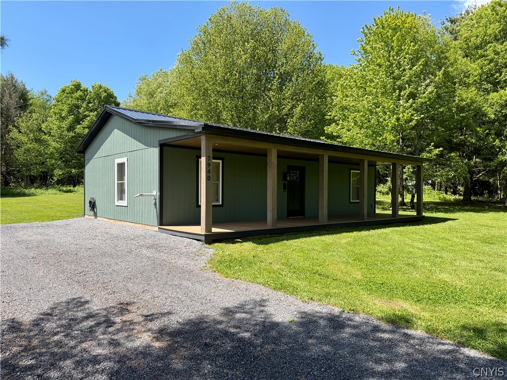 Front Left of Cabin