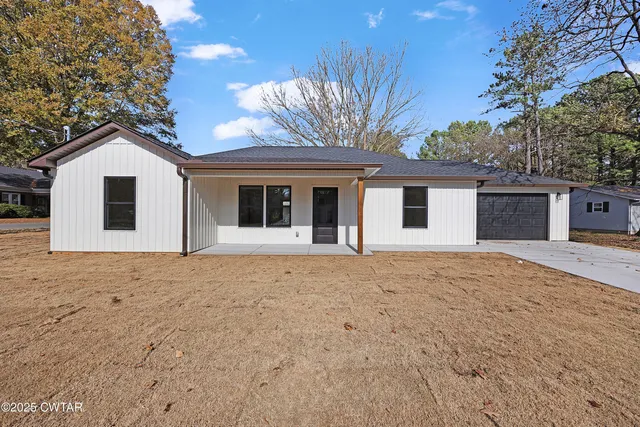 a house with a outdoor space