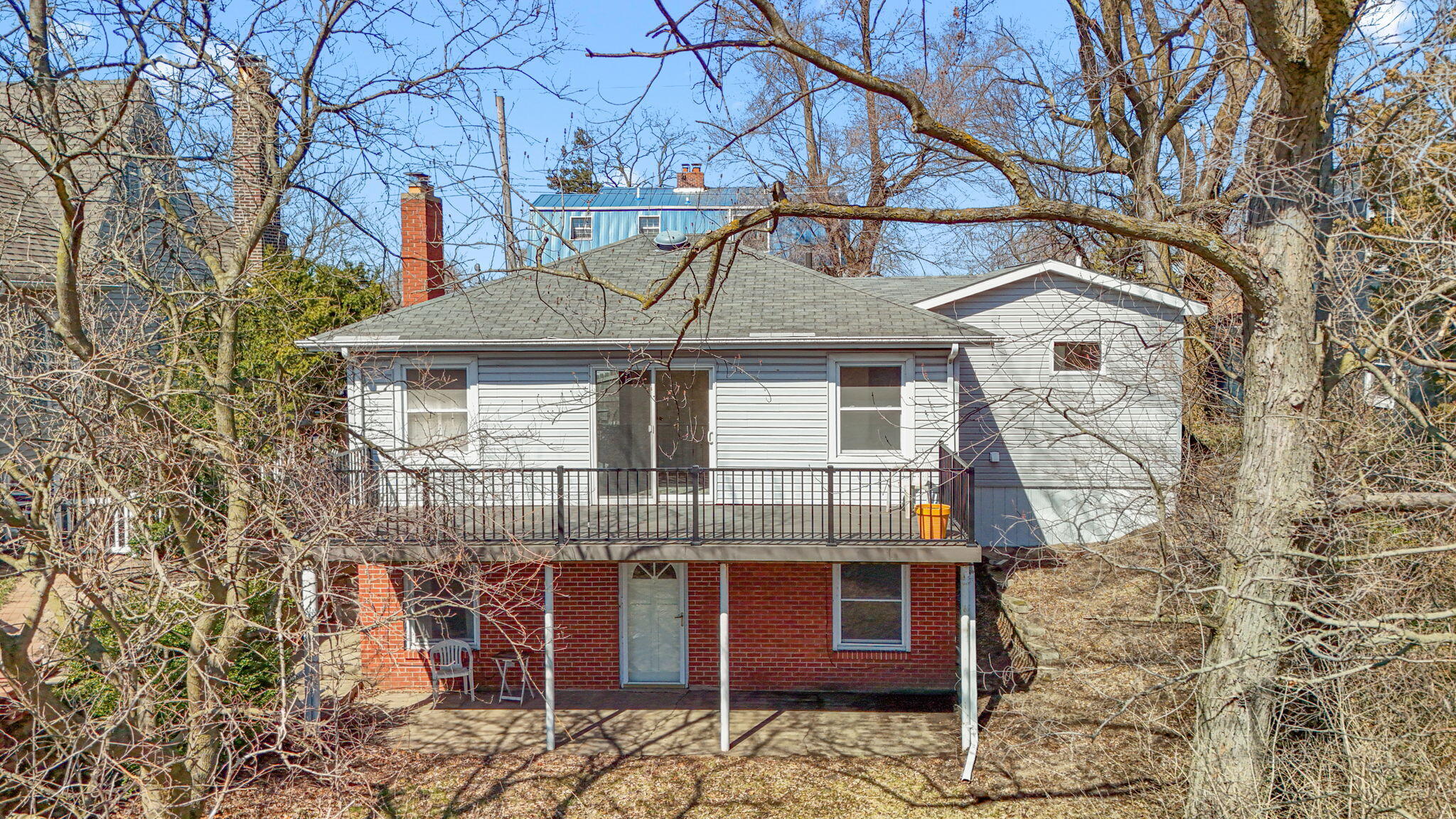 8632 Oak Avenue Gary, IN 46403 - Photo 3 of 34 a view of a house with a yard and wooden fence