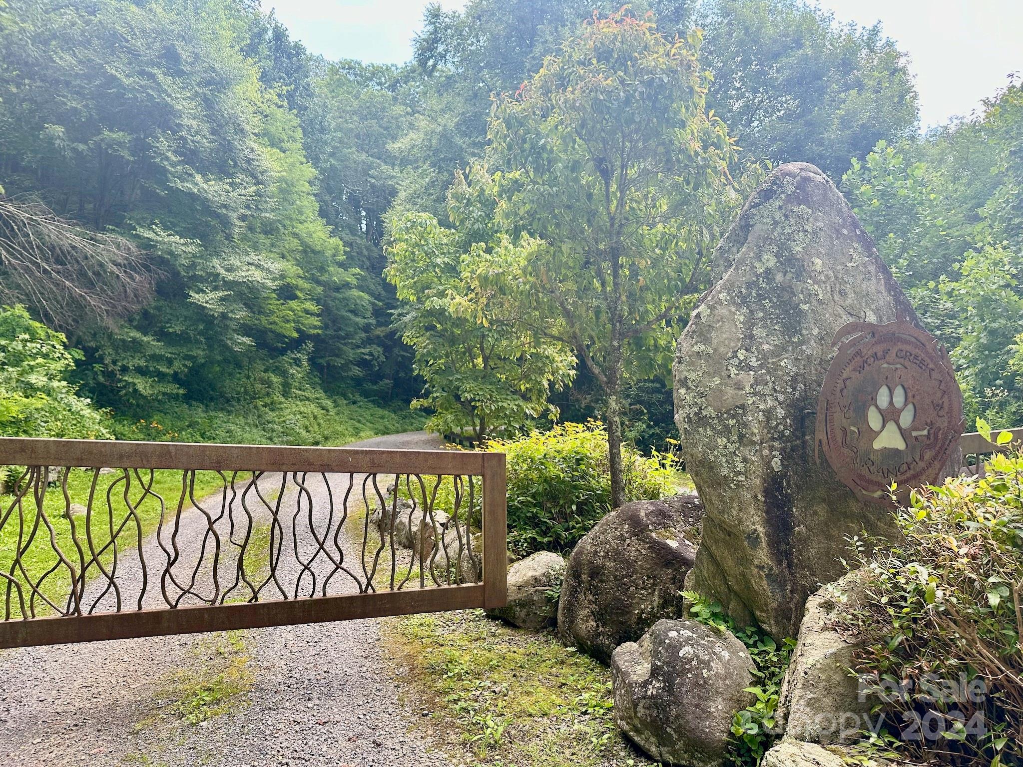 35 Flying Hawk Way Clyde, NC 28721 - Photo 3 of 22 a view of a pathway along a park