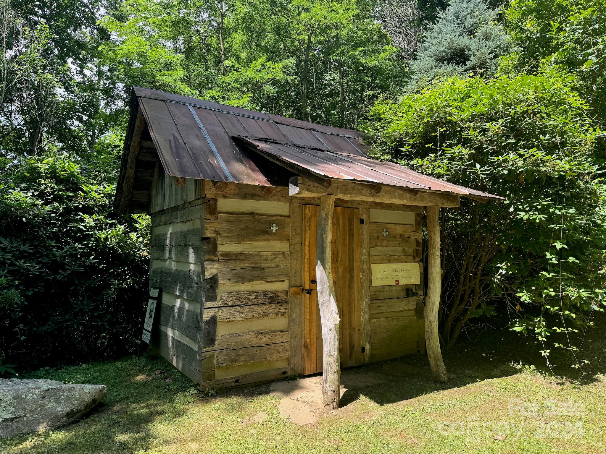 35 Flying Hawk Way Clyde, NC 28721 - Photo 6 of 22 a view of a wooden house
