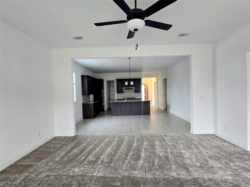 a view interior of a house and livingroom with a window