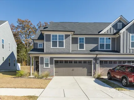 a car parked in front of a building