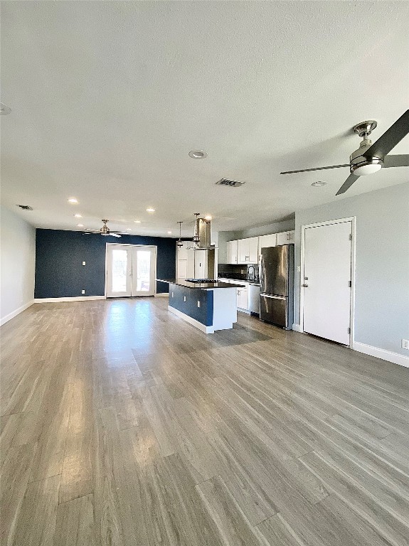 8602 Colonial Drive Austin, TX 78758 - Photo 3 of 19 a view of a kitchen with a sink and a stove top oven