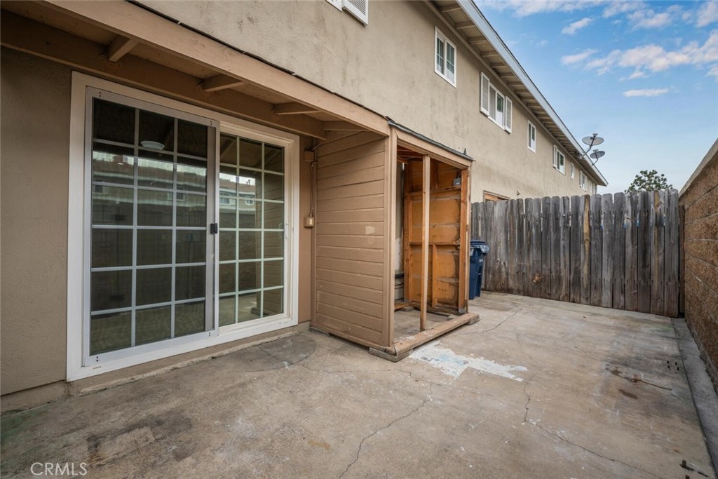 19855 Coventry Lane Huntington Beach, CA 92646 - Photo 37 of 55 Patio with additional storage space.