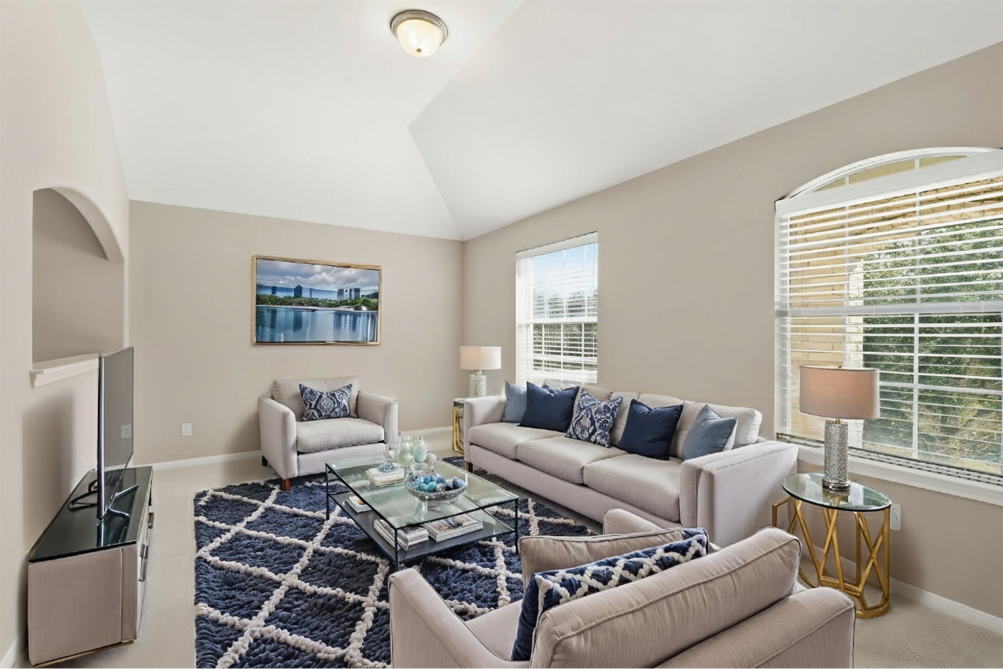 3214 Vinca Ranch Drive Katy, TX 77494 - Photo 16 of 26 a living room with furniture and a window