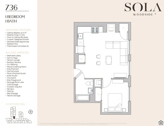 $2,903 | 72-01 Queens Boulevard, Unit 736 | Woodside