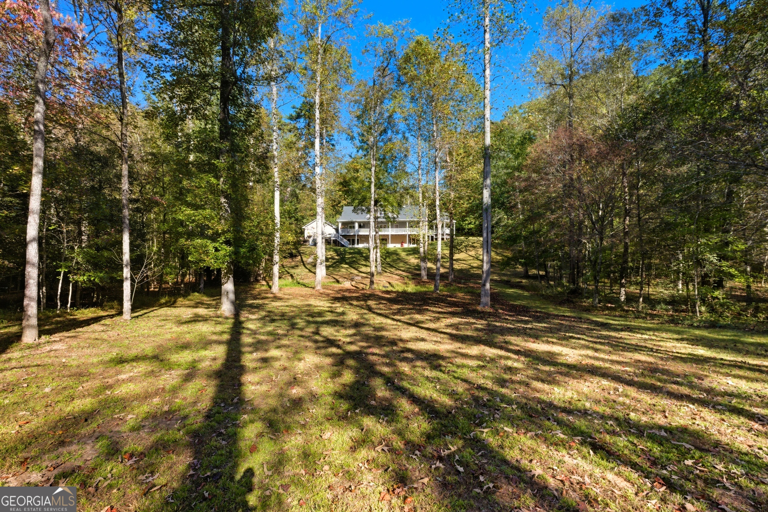 478 Chattahoochee Glen Road Clarkesville, GA 30523 - Photo 47 of 58 a view of a yard with trees