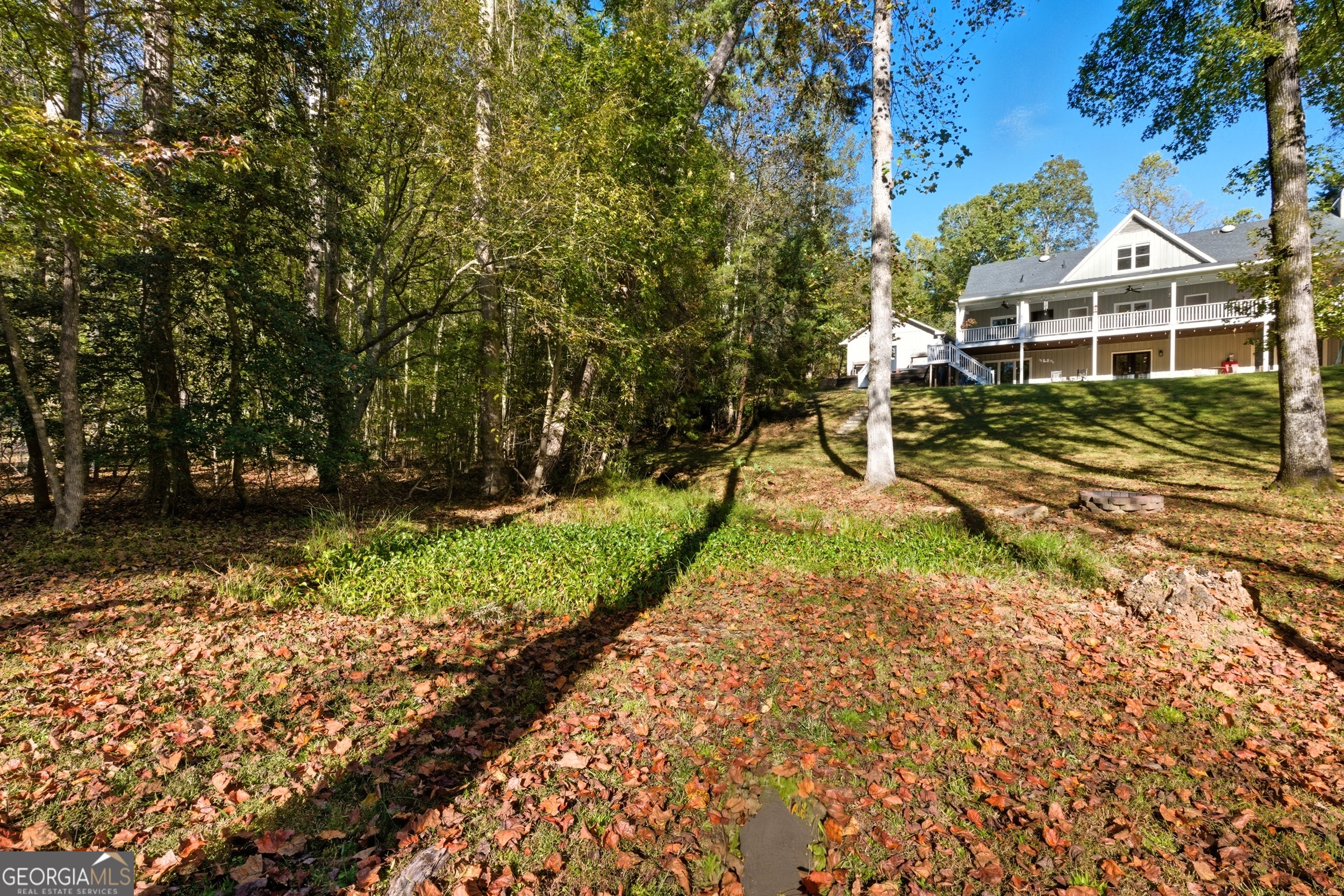 478 Chattahoochee Glen Road Clarkesville, GA 30523 - Photo 48 of 58 a view of a house with a yard