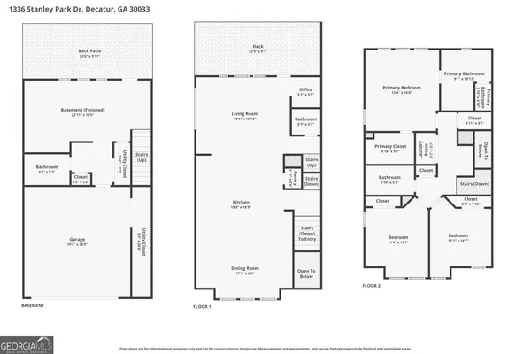 $695,900 | 1336 Stanley Park Drive, Unit 1, Decatur, GA 30033