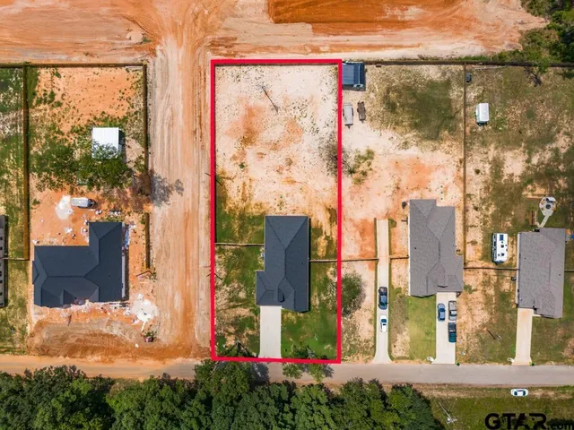 a outdoor space with lots of trees