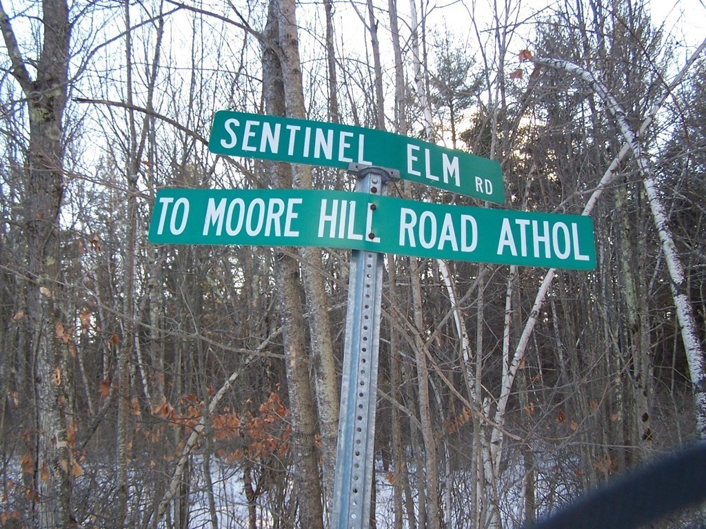 Lot 18 Sentinel Elm Road Orange, MA 01364 - Photo 1 of 4 a view of a street sign
