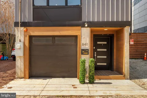 a view of a entryway door front of house