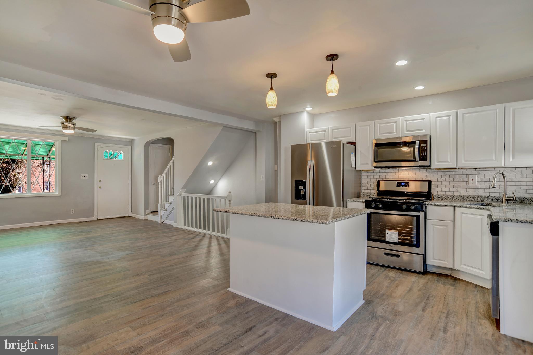 4240 Flowerton Road Baltimore, MD 21229 - Photo 10 of 28 Contemporary lighting in your kitchen
