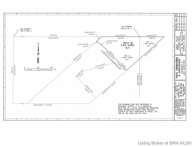 $192,500 | Farnsley Knob Road, Elizabeth, IN 47117