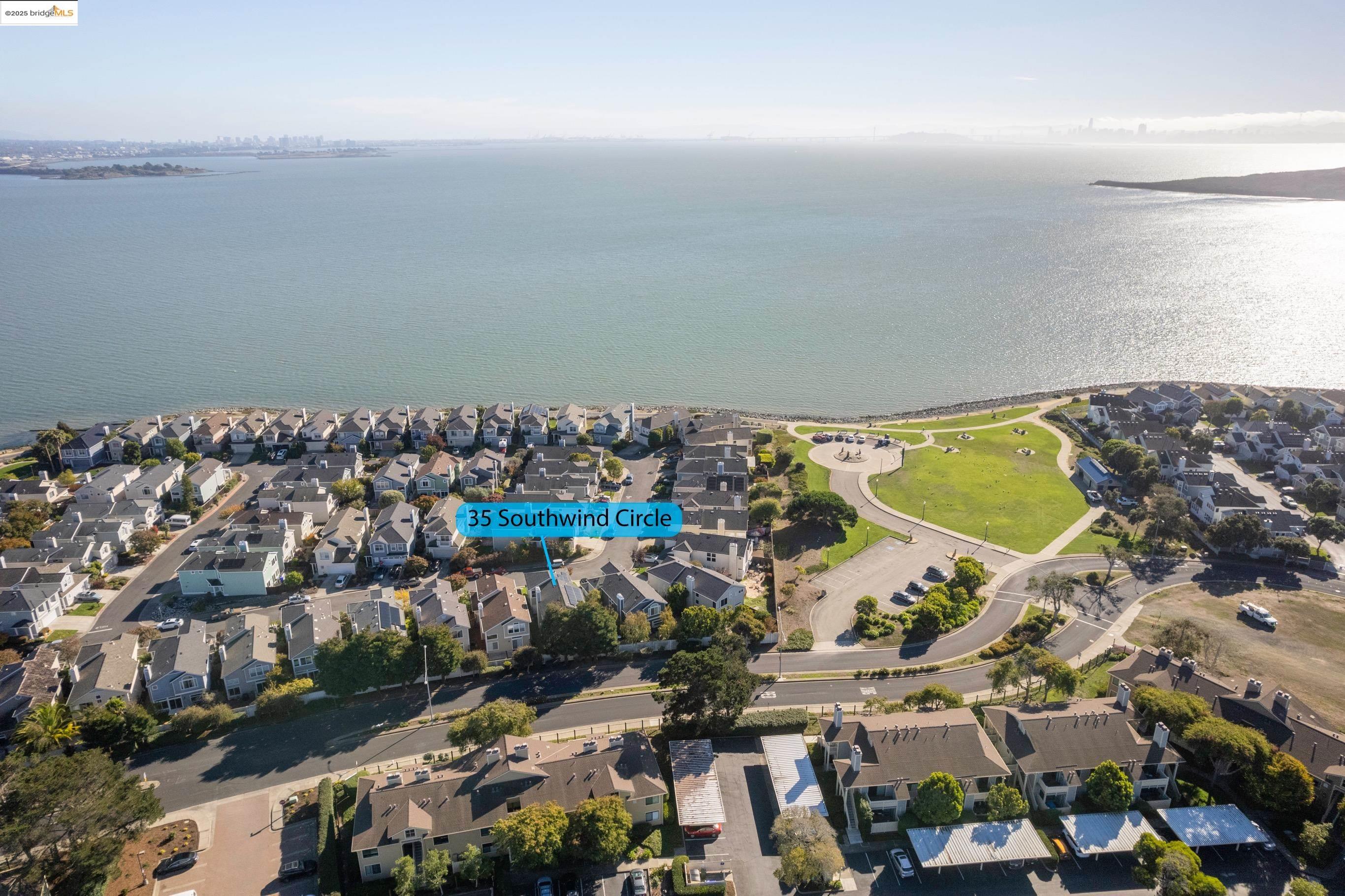 35 Southwind Circle Richmond, CA 94804 - Photo 55 of 59 an aerial view of multiple house