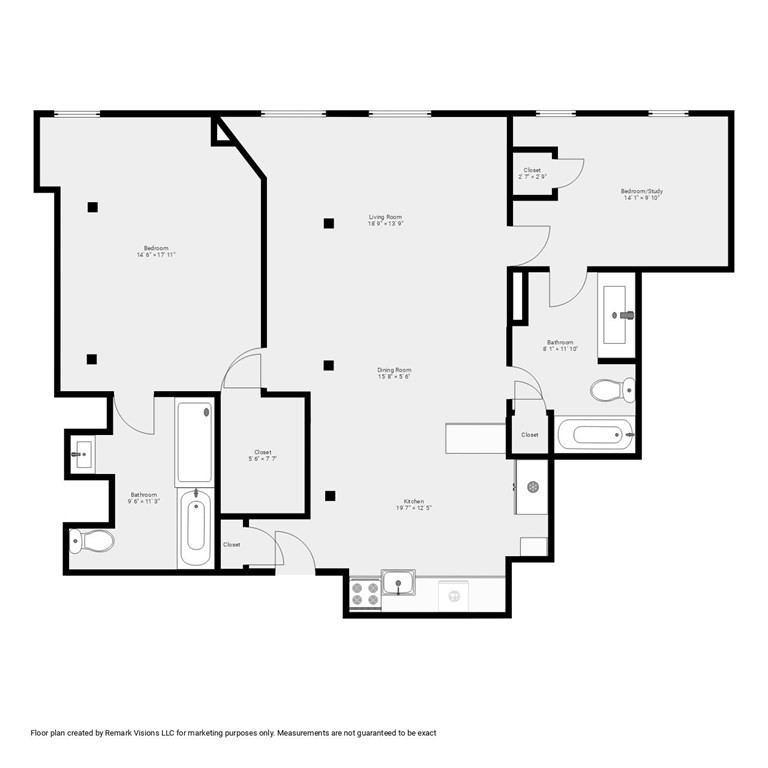 1245 Adams Street, Unit B210 Boston, MA 02124 - Photo 23 of 23 view of a bathroom with sink