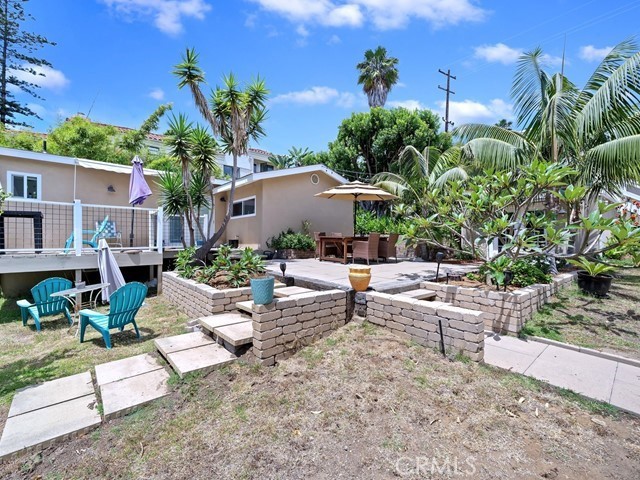 1570 Burgundy Road Encinitas, CA 92024 - Photo 32 of 47 a view of a backyard with sitting area and furniture