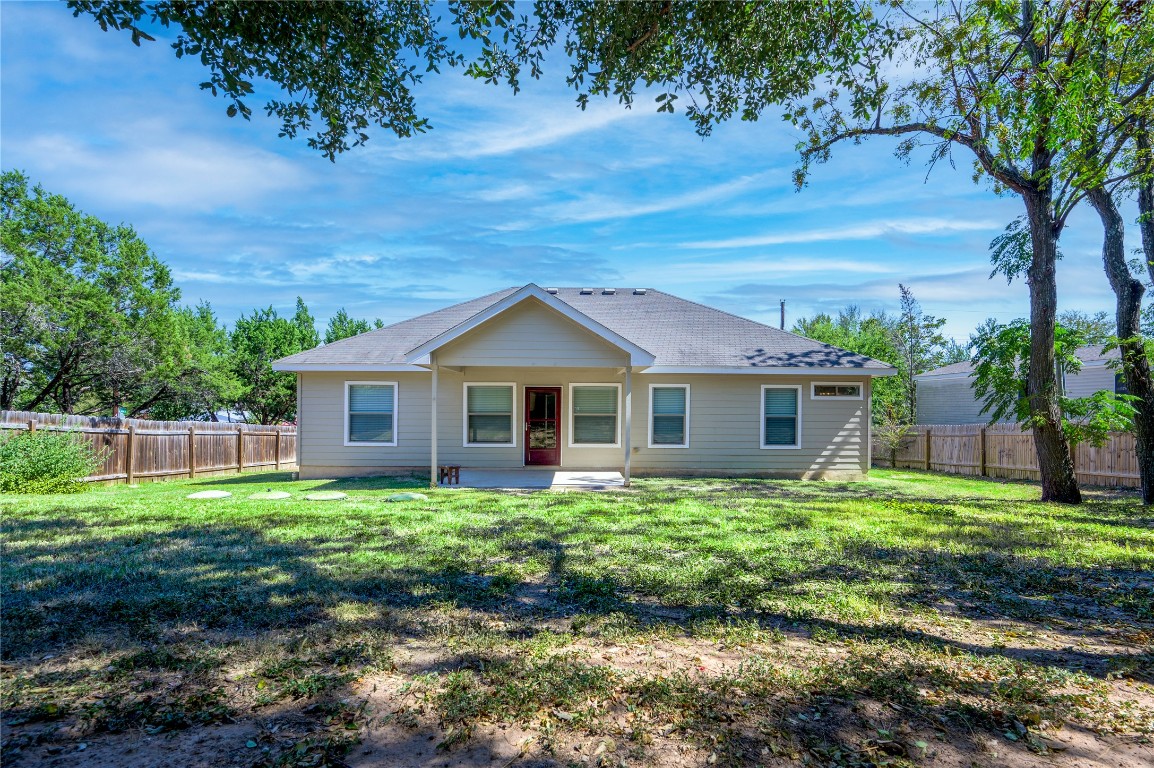 2016 Whitebead Trail Austin, TX 78734 - Photo 14 of 31 a front view of a house with a yard