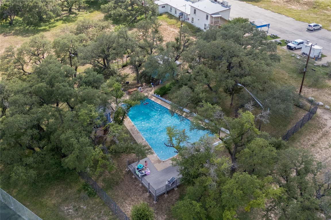 2016 Whitebead Trail Austin, TX 78734 - Photo 27 of 31 an aerial view of a house with a yard