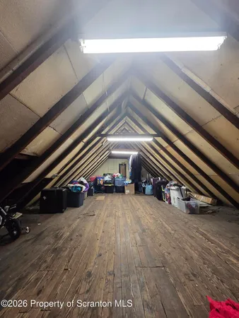 a view of a water heater room