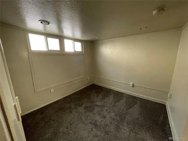 a view of hallway with closet