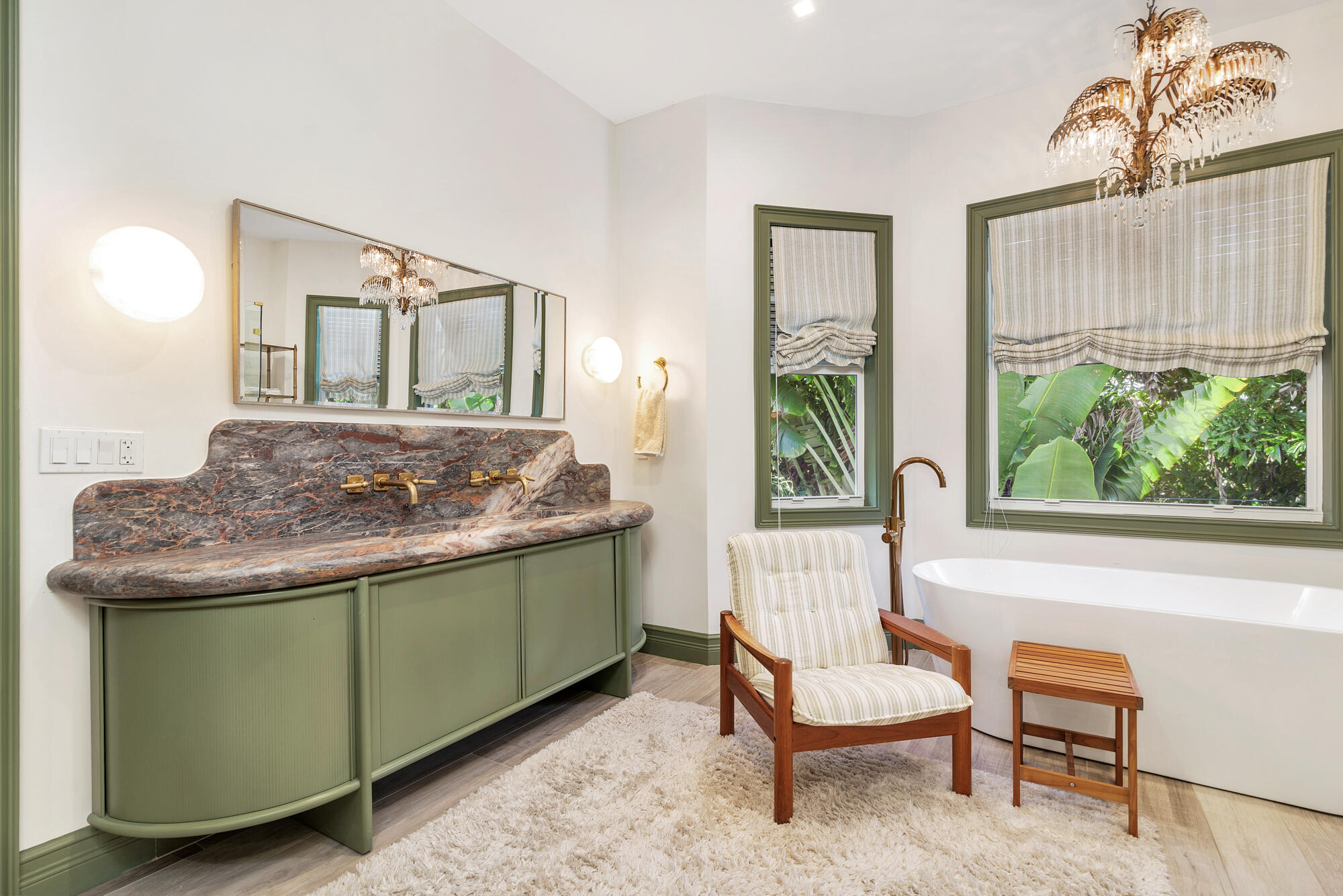 140 Edmor Road West Palm Beach, FL 33405 - Photo 15 of 30 a living room with granite countertop furniture and a window